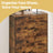 Shoe Cabinet - 60L - Particleboard - 3 Flip Doors