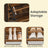 Shoe Cabinet - Wood - Brown - 3 Flip Doors