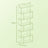 6-Tier Bookshelf - Wood - White - Freestanding Room Divider