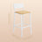 Set of 2 Counter Chairs - Metal - Versatile for Kitchen and Living Room