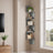 5-Tier Floating Corner Shelf - Wood - Dove Gray - Versatile Storage for Bedroom