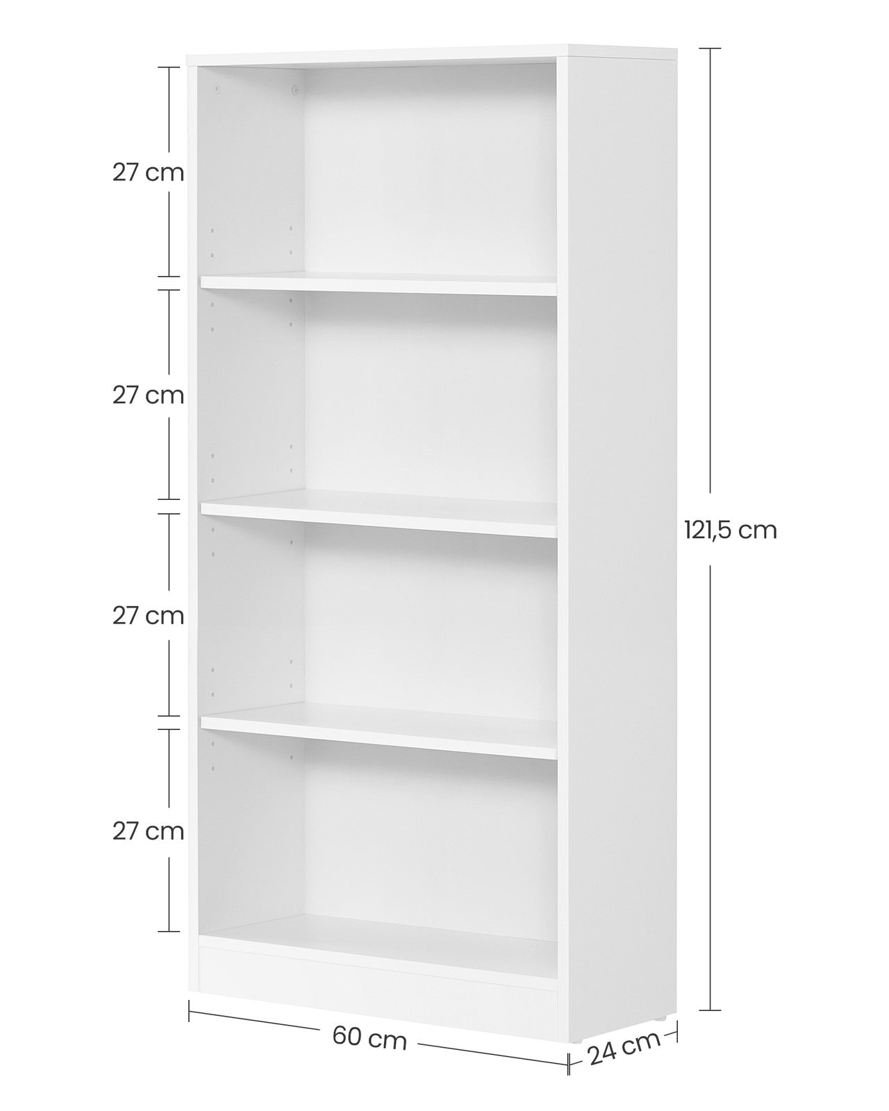 Children's Storage Shelf - Wood - White