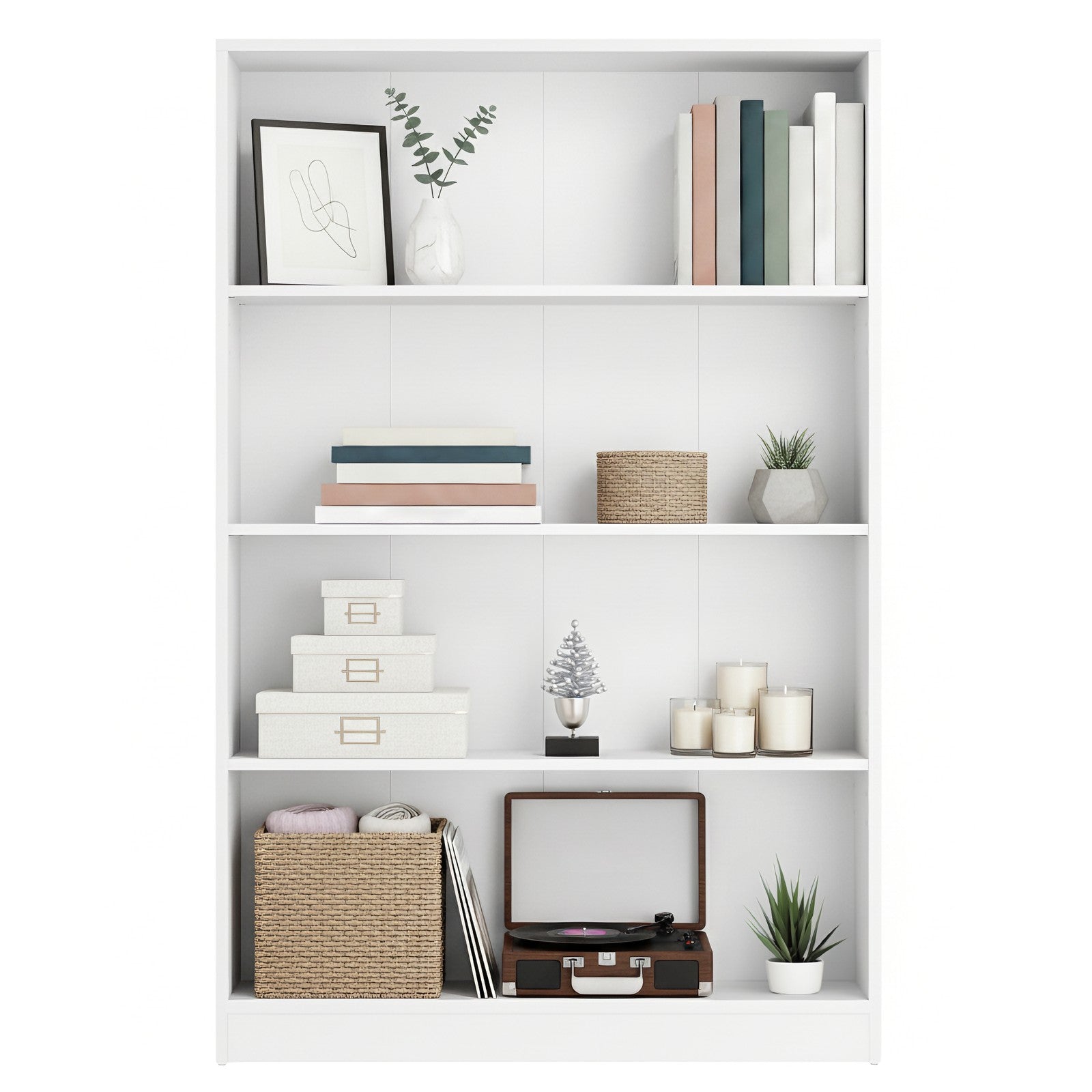 Storage Shelf Unit - Wood - Modern