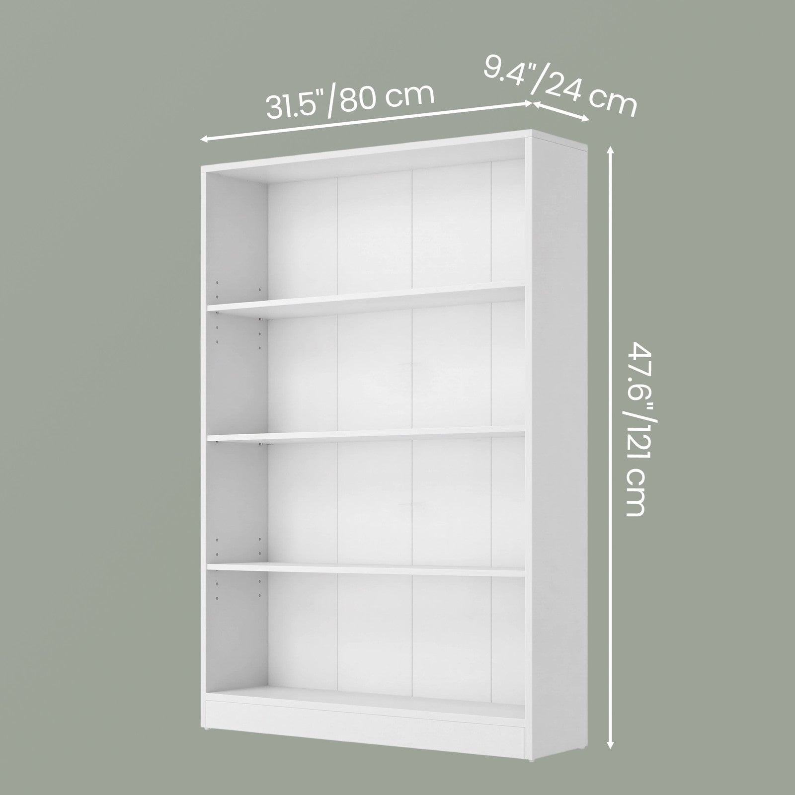 Storage Shelf Unit - Wood - Modern