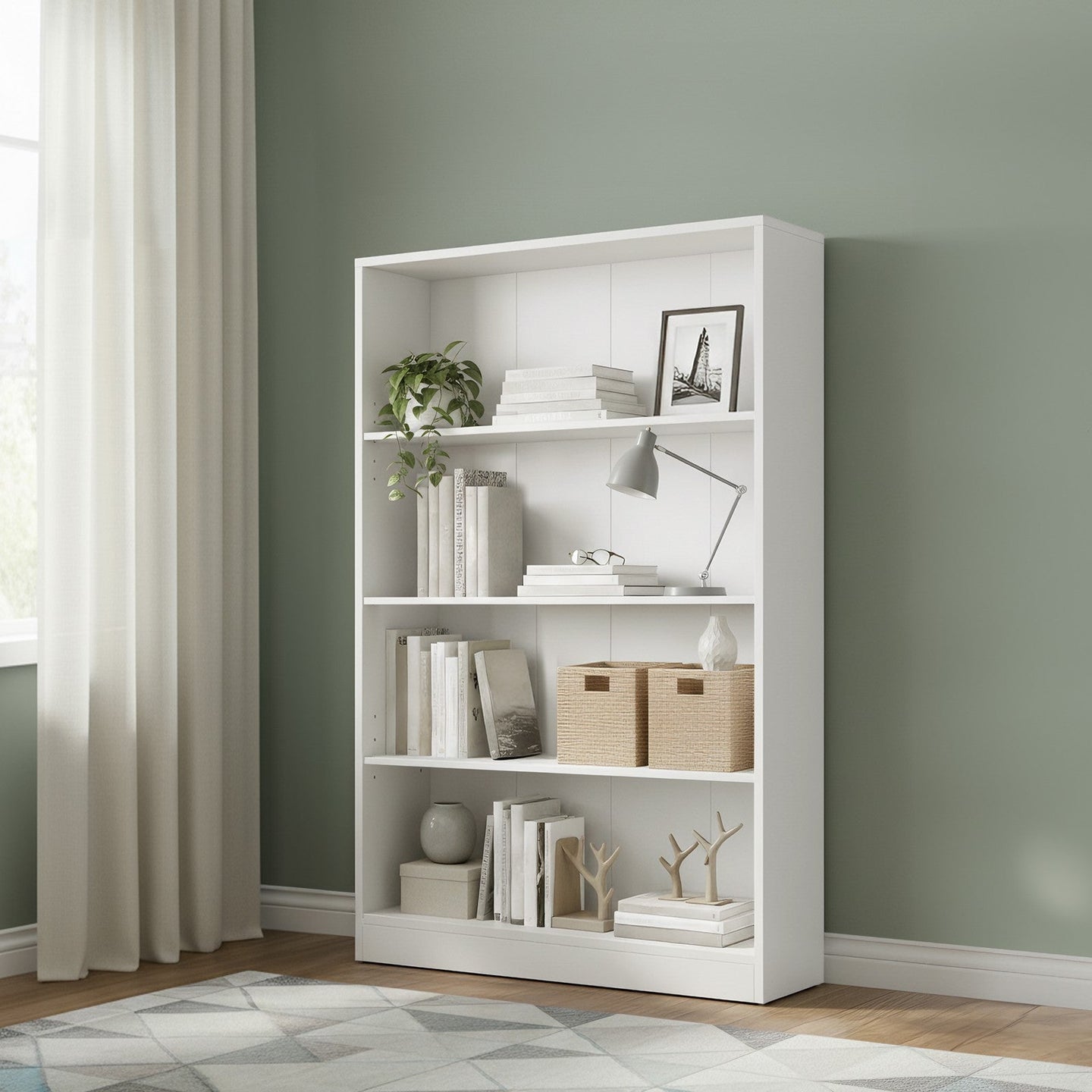 Storage Shelf Unit - Wood - Modern