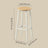 Bar Stools - 74 cm - Metal Frame - Footrest