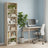 Bookshelf - Particleboard - Beige - with 6 Tiers