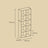 10-Cube Shelving Unit - Engineered Wood - Rustic Brown - Multifunctional Room Divider