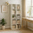 10-Cube Shelving Unit - Wood - Rustic Brown