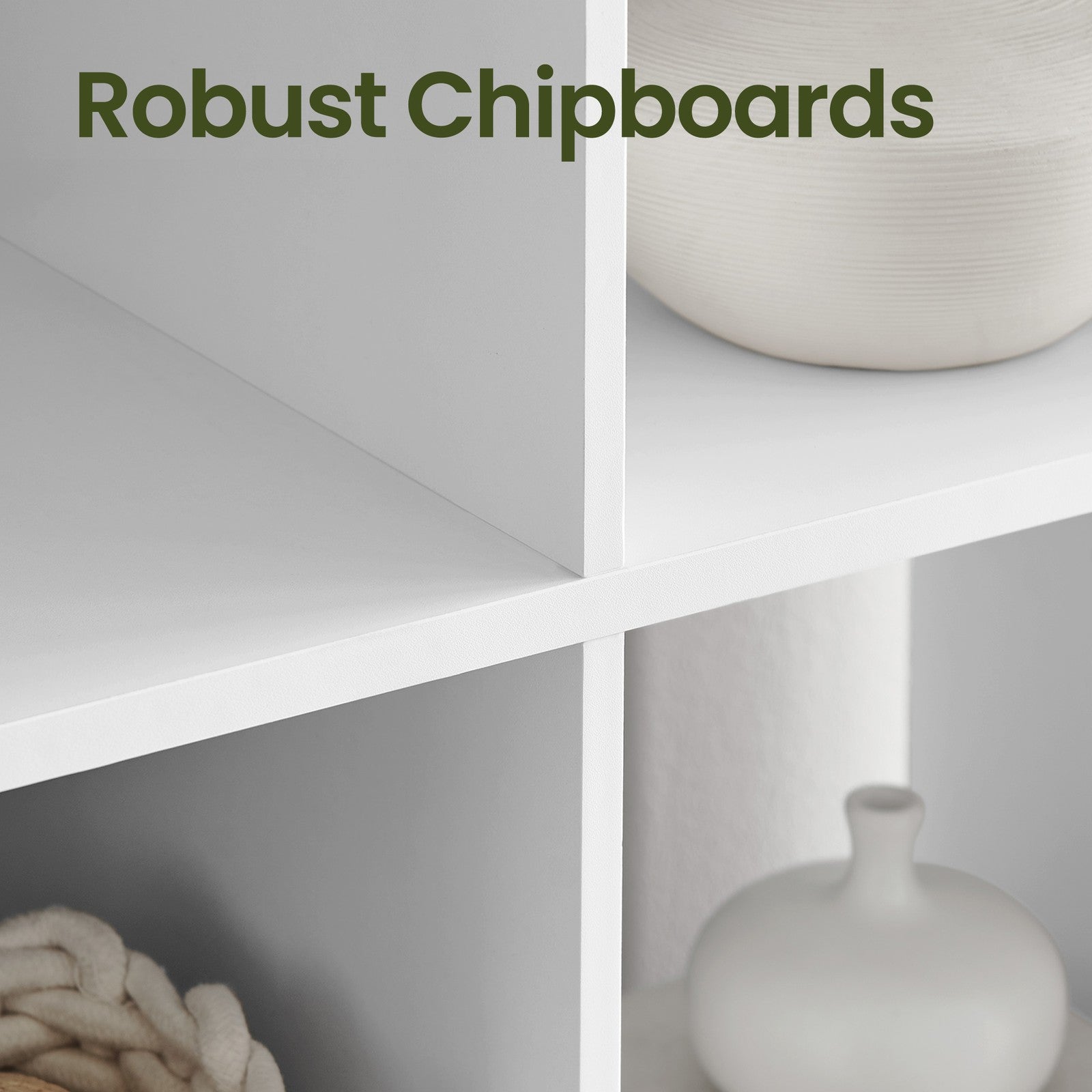 10-Cube Shelving Unit - Wood - Rustic Brown