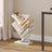 5-Tier Bookshelf - Wood - Cloud White - Space-Saving Corner Design