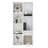 Children’s Bookcase - Melamine-Covered Wood - White