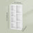 Children’s Bookcase - Melamine-Covered Wood - White