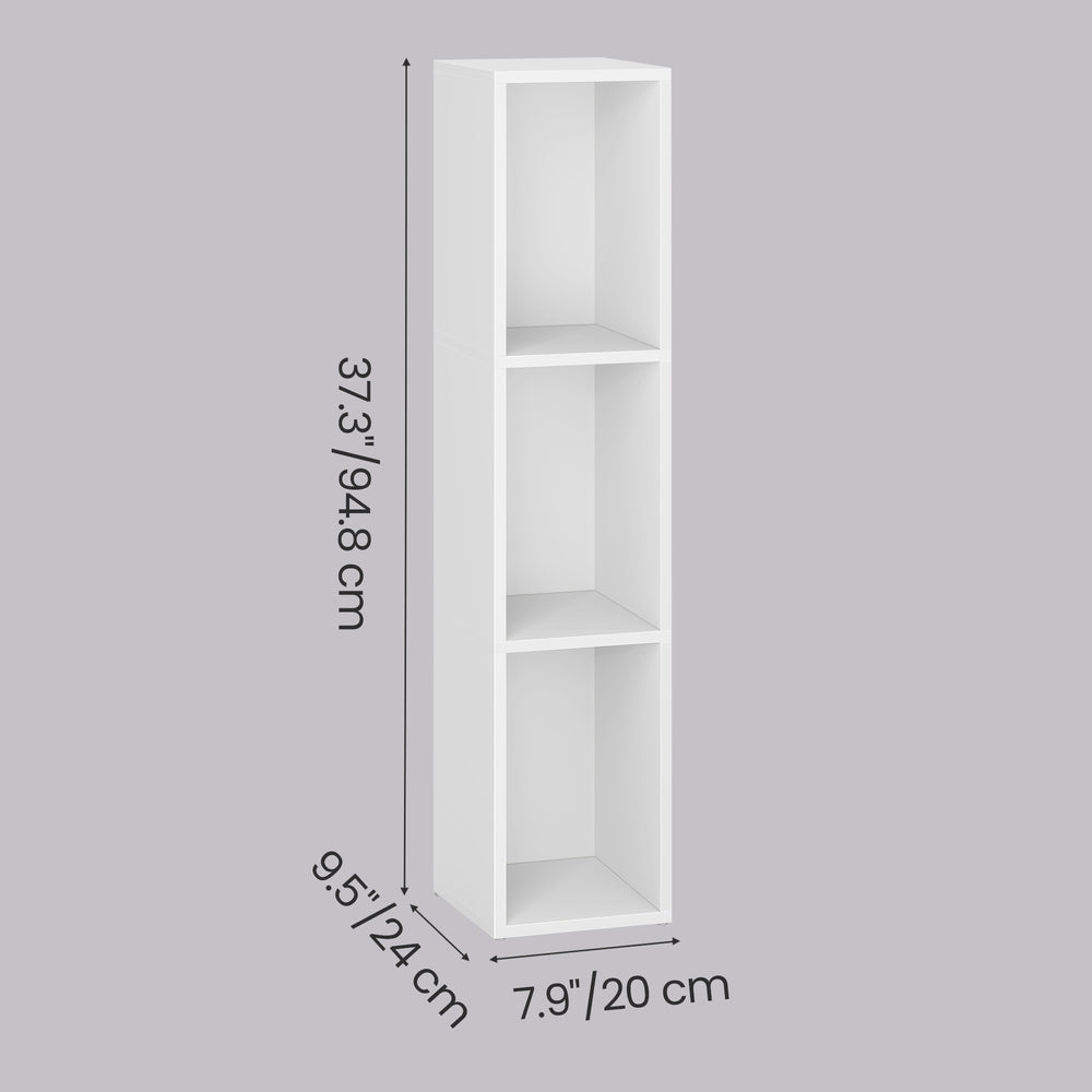 Storage Shelf - 30L - Particleboard - 3-Tier Open Compartments