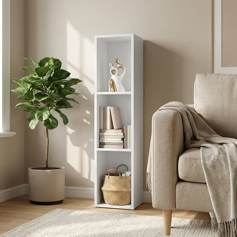 Storage Shelf - 30L - Particleboard - 3-Tier Open Compartments