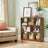 Bookshelf, Bookcase - Wood - Rustic Brown