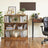 Bookshelf, Bookcase - Wood - Rustic Brown