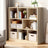 8 Compartment Bookshelf, Storage Unit - Wood