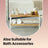 2-Tier Shoe Rack - Bamboo - Natural - Versatile Storage for Hallway