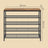 5-Tier Shoe Rack - 30L - Particleboard - Mesh Shelves