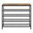 5-Tier Shoe Rack - 30L - Particleboard - Mesh Shelves