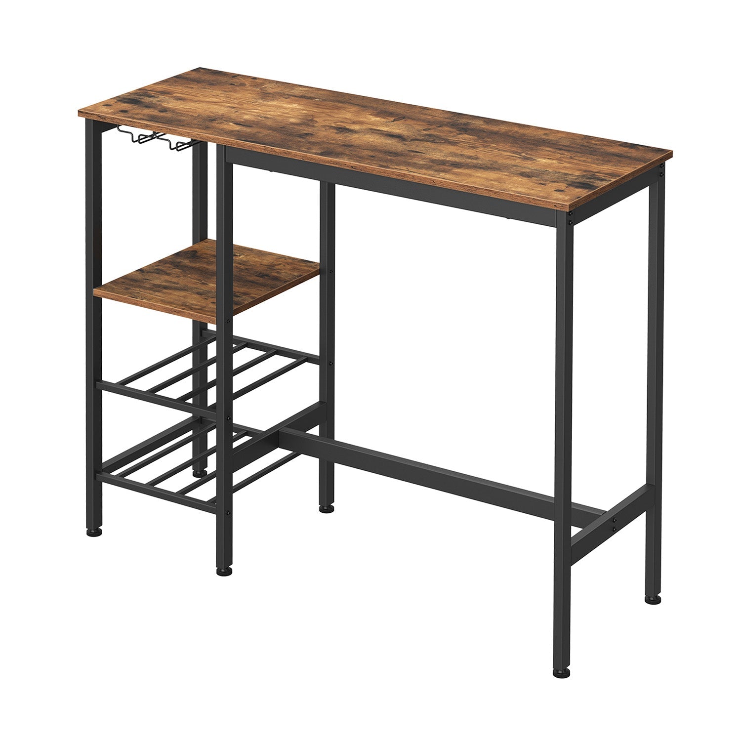 Dining Table - 110L - Particleboard - Wine Glass Holder