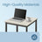 Bar Table - Steel - Black - 60 x 60 x 92 cm