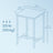 Bar Table - Steel - Black - 60 x 60 x 92 cm