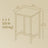 Bar Table - Steel - Black - 60 x 60 x 92 cm