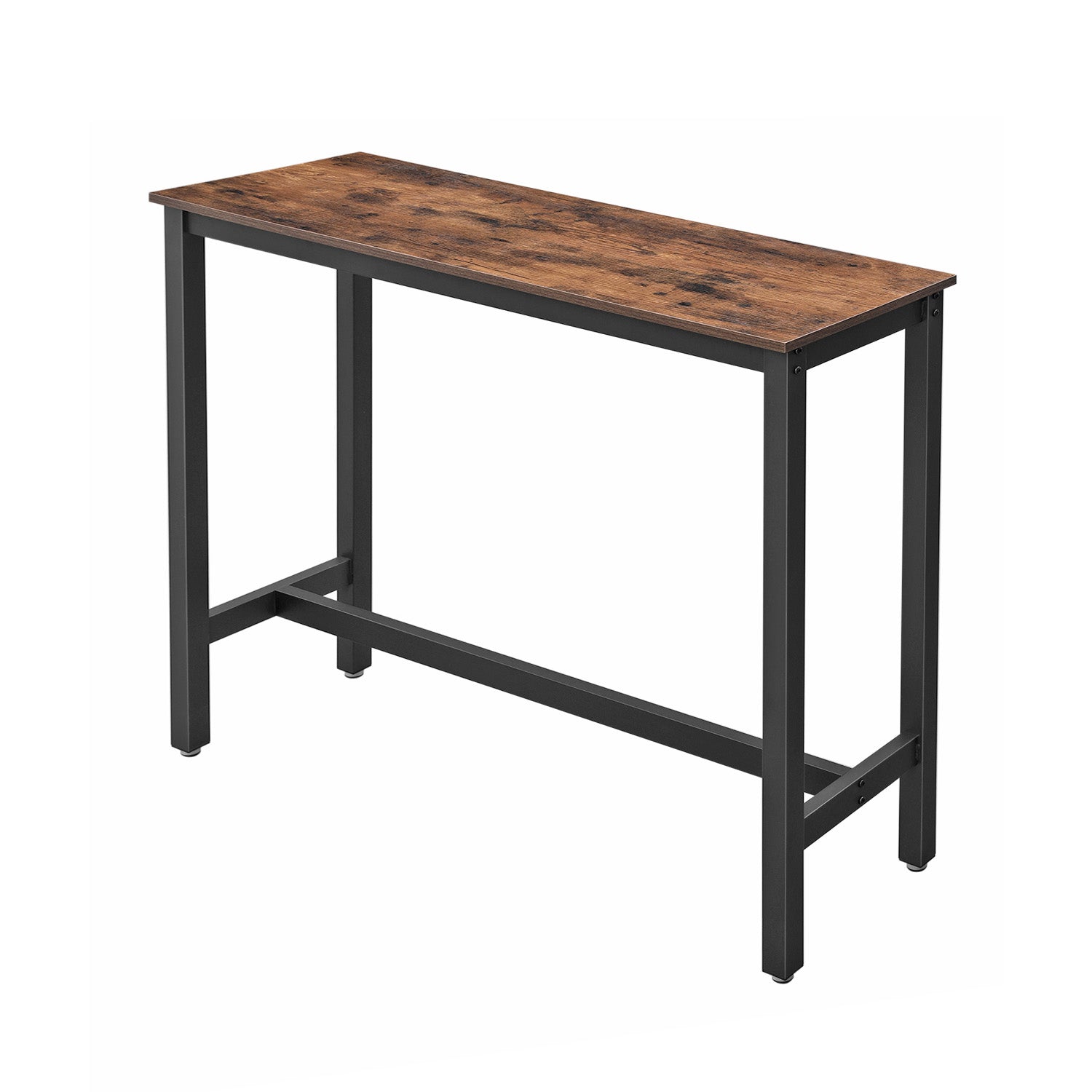 Narrow Bar Table - 120L - Particleboard - Sturdy Metal Frame