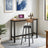 Narrow Bar Table - 120L - Particleboard - Sturdy Metal Frame