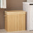 Laundry Hamper - Bamboo - Beige - 150L with Lid and Handles