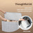 Laundry Hamper - Bamboo - Grey - Removable and Machine Washable with Lid and Handles