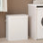 Laundry Hamper - Bamboo - Grey - Removable and Machine Washable with Lid