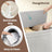 Laundry Hamper - Bamboo - Grey - Removable and Machine Washable with Lid