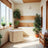 3-Section Laundry Hamper - Bamboo - Natural - Removable Liner