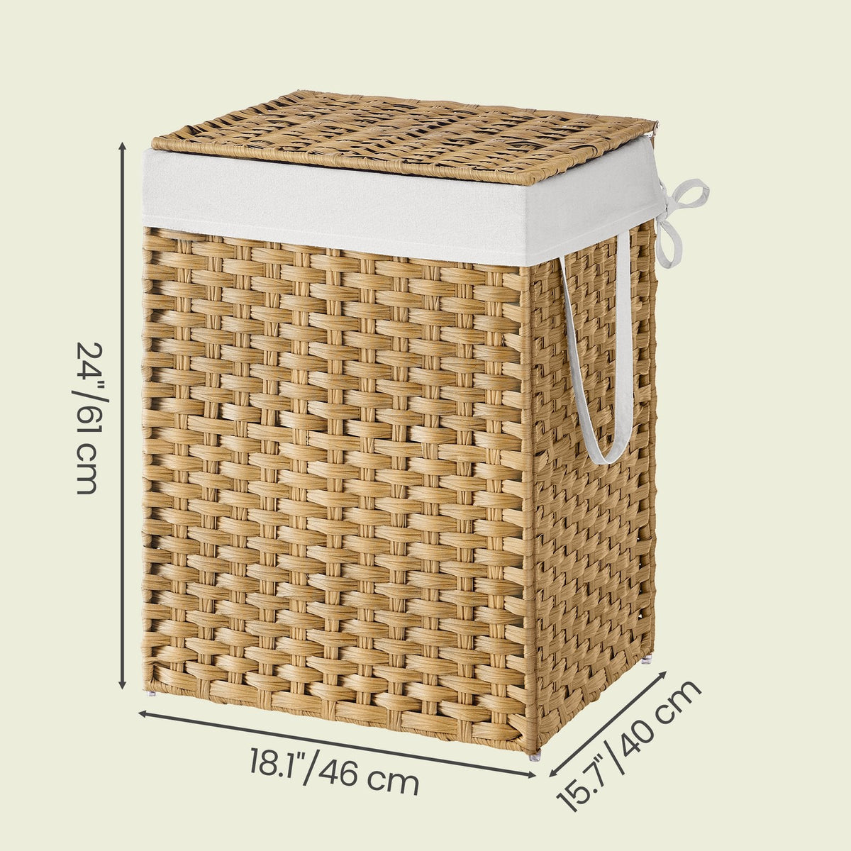 Triple Laundry Hamper
