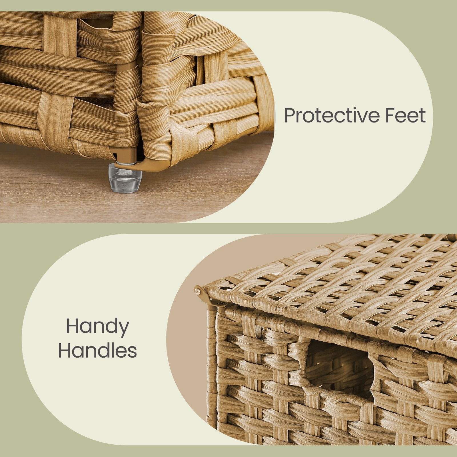 Triple Laundry Hamper