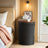 Round Laundry Hamper - Fabric - Ink Black - 95L Capacity with Removable Liner