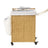 Rolling Laundry Hamper - Handwoven Rattan-Style - Natural - 120L Capacity with Removable Liner and Lid
