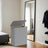 Large Laundry Hamper - Oxford Fabric - Ink Black - 3-Section with Lid and Removable Mesh Liner