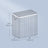 Laundry Basket - Synthetic Rattan - Natural - Foldable with Lid and Removable Liner
