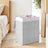 Laundry Basket - Synthetic Rattan - Natural - Foldable with Lid and Removable Liner