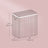 Laundry Basket - Synthetic Rattan - Natural - Foldable with Lid and Removable Liner