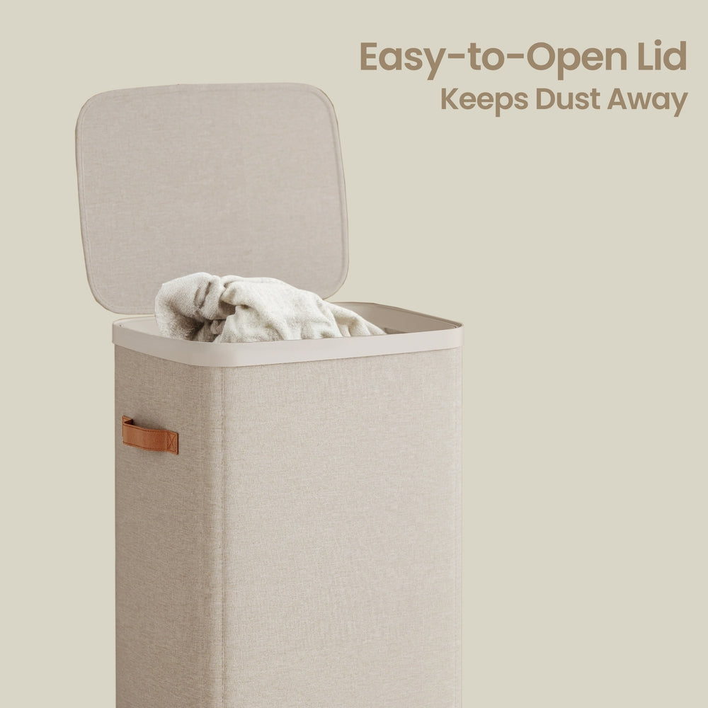 Laundry Hamper - 100L - Polyester Fabric - Removable Liner