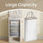 Laundry Hamper - 100L - Polyester Fabric - Removable Liner