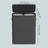 Dual-Compartment Laundry Basket - 170L - Polyester - Lid with Handles