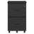 2-Drawer Filing Cabinet - 42L - Particleboard - Mobile Printer Stand