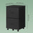 2-Drawer Filing Cabinet - 42L - Particleboard - Mobile Printer Stand