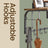 Wall-Mounted Coat Rack - Metal - Industrial Gray - With 5 Removable Hooks and Floating Shelf